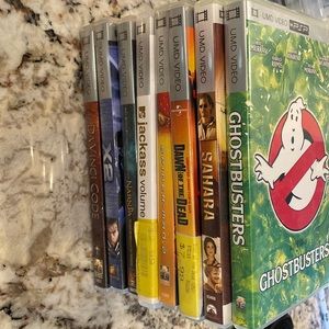 PSP bundle of 8 movies